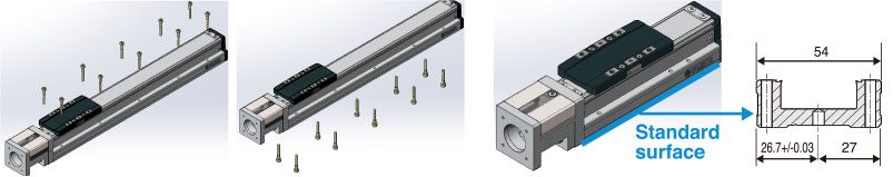 Eixos elétricos Yamaha ABAS/AGXS